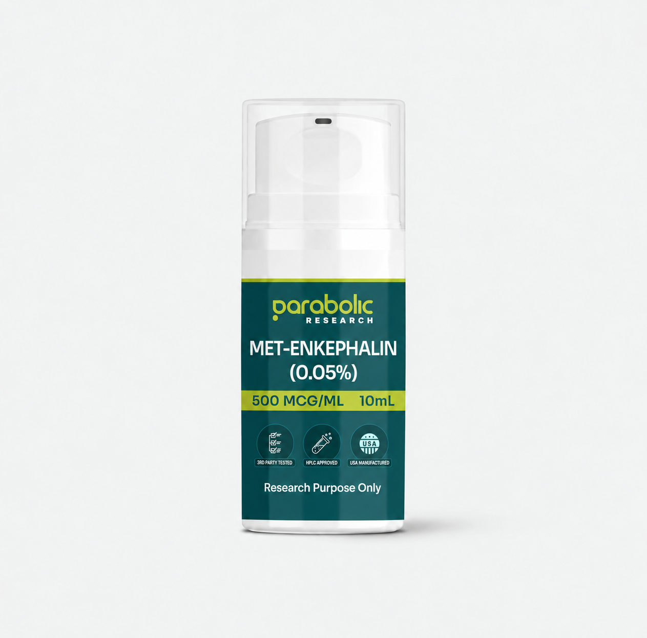 f0378113-e4d1-4ebd-9d82-8800ef3d3c3d Met-Enkephalin 0.05% (500mcg/mL) Transdermal 10mL (New Size) - Image 1