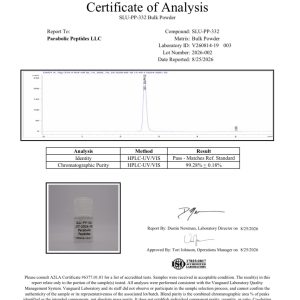 SLU-PP-332 raw api (1 gram)