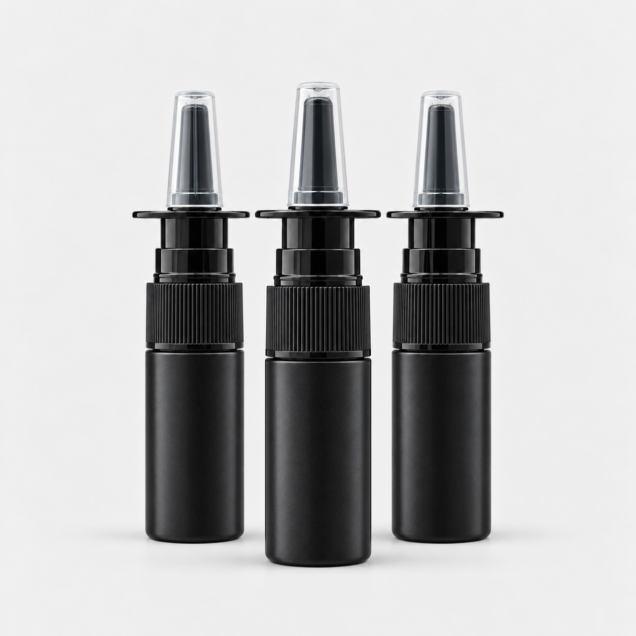 1422A6BA-B003-412A-8EA0-DB4C41D5AA9B Empty 15 mL Black Research Atomizer Bottles — 3-Pack - Image 1
