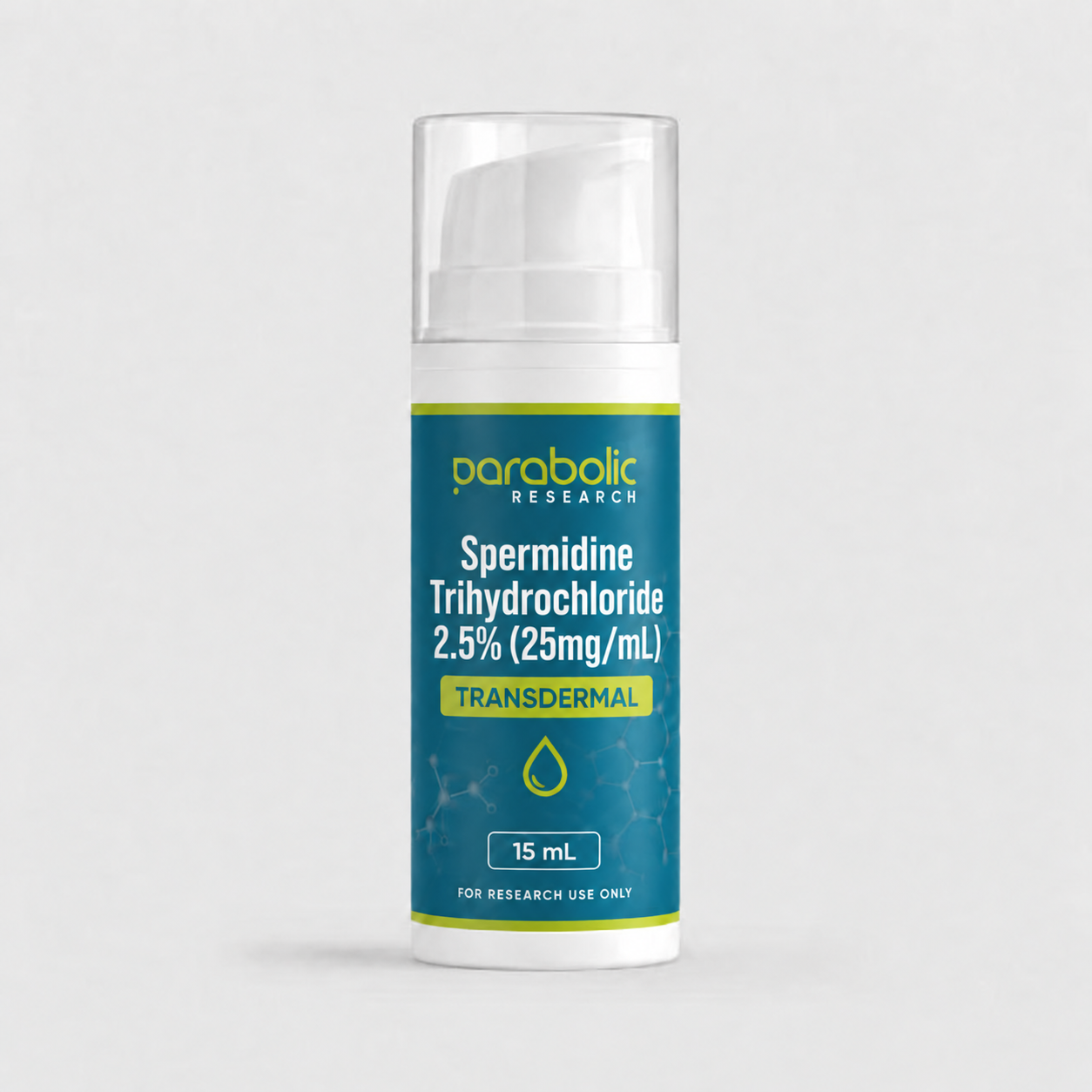 4e5d6cd4-a271-4941-a57f-3ceae525ddc0 Spermidine Trihydrochloride 2.5% (25mg/mL) Transdermal 15mL - Image 1