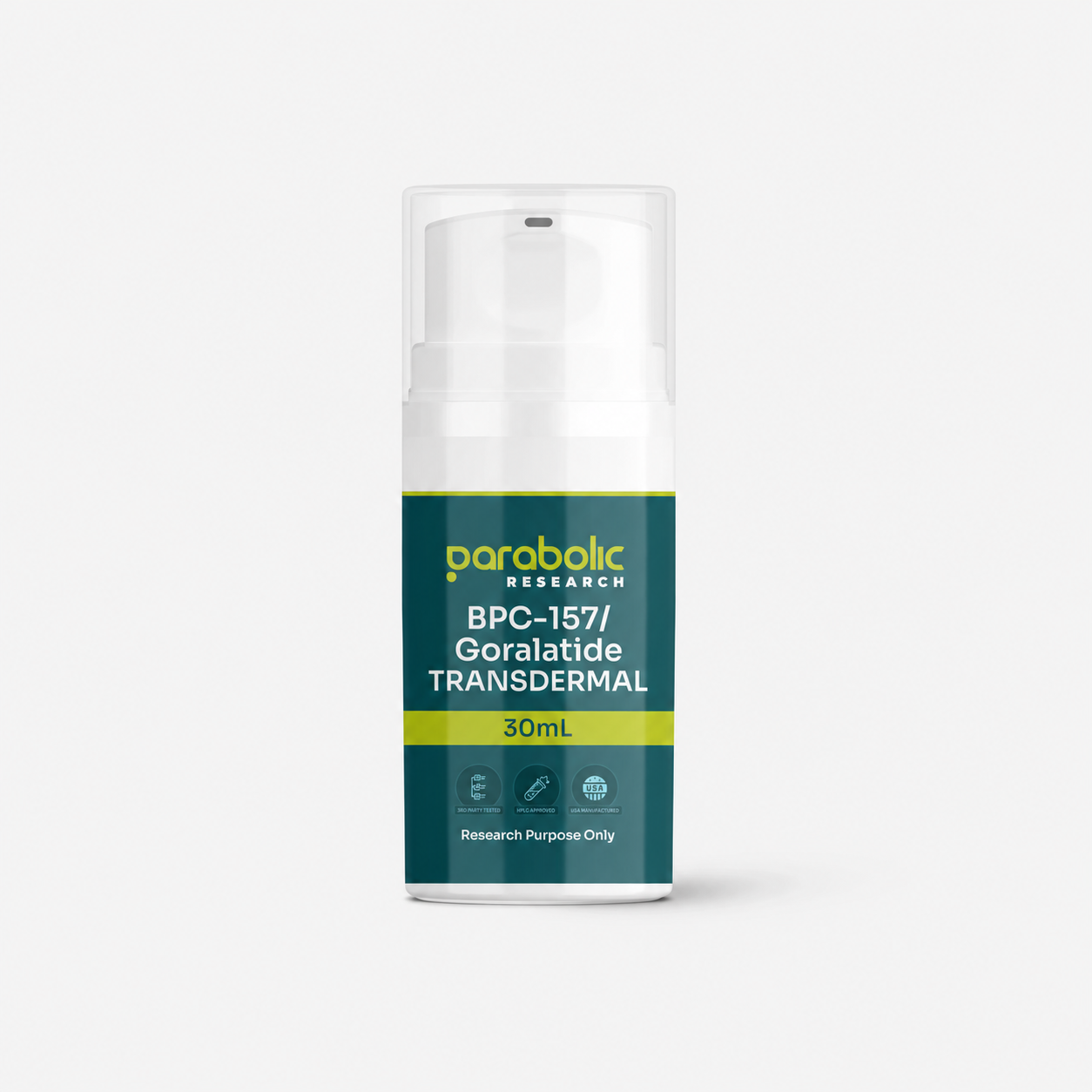 966cb06b-7ca5-428d-902c-24abd4ba21eb BPC-157 0.1%/ Goralatide 0.1% (Ac-SDKP)Transdermal (2mg/mL) 30mL - Image 1
